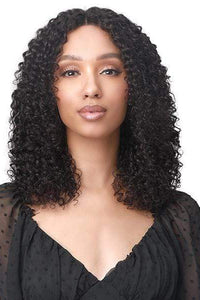 Bobbi Boss 100% Human Hair Lace Wigs Bobbi Boss 100% Human Hair Wet & Wavy Lace Front Wig - MHLF442 MONA
