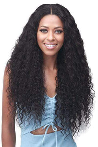 Bobbi Boss 100% Human Hair Lace Wigs Bobbi Boss 100% Human Hair Wet&Wavy Lace Front Wig - MHLF754 DORIN