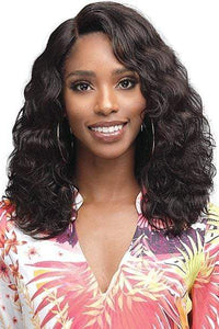 Bobbi Boss 100% Human Hair Lace Wigs Bobbi Boss 100% Remi Hair 4.5" Deep Part Lace Front Wig - MHLF905 AMERIE - Clearance