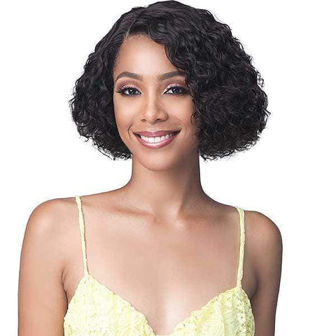 Bobbi Boss 100% Human Hair Lace Wigs Bobbi Boss 100% Remi Hair Deep Part Lace Front Wig - MHLF421 WATER CURL 10 - Clearance