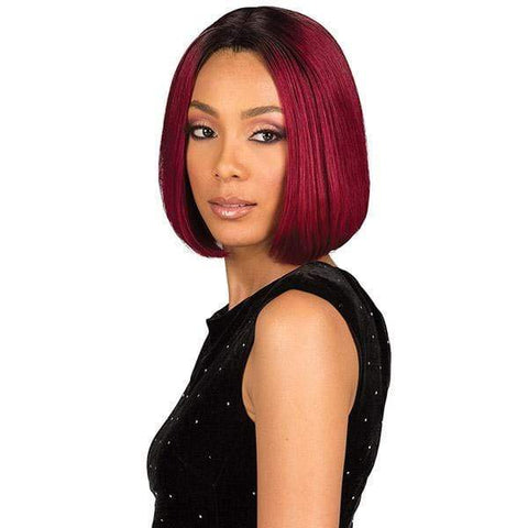 Bobbi Boss 100% Human Hair Lace Wigs Bobbi Boss 100% Remi Human Hair Lace Front Wig - MHLF801 EMA NATURAL