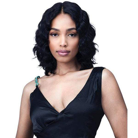 Bobbi Boss 100% Human Hair Lace Wigs Bobbi Boss 100% Virgin Remy Human Hair HD Lace Wig - BNLFLD12 LOOSE DEEP 12