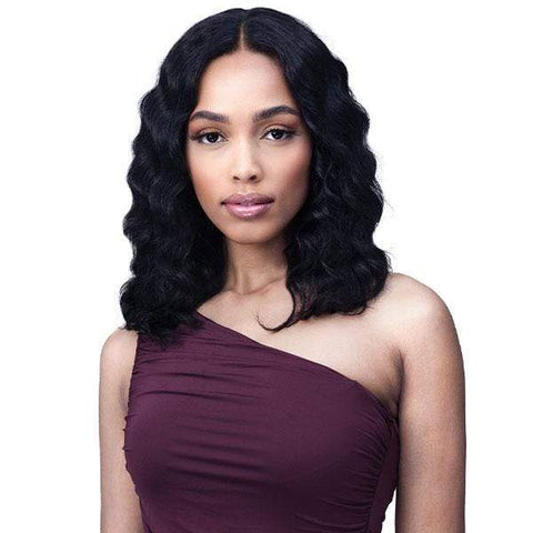 Bobbi Boss 100% Human Hair Lace Wigs Bobbi Boss 100% Virgin Remy Human Hair HD Lace Wig - BNLFLD16 LOOSE DEEP 16