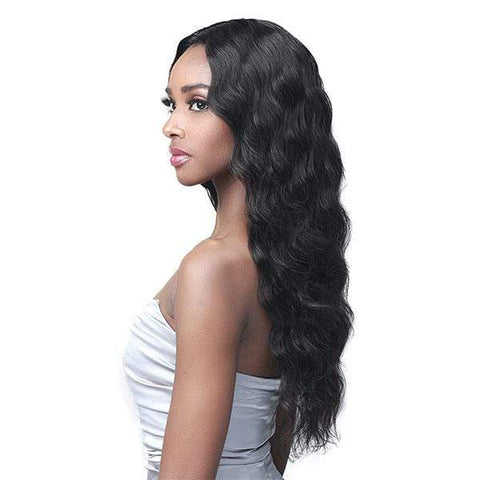 Bobbi Boss 100% Human Hair Lace Wigs Bobbi Boss 100% Virgin Remy Human Hair HD Lace Wig - BNLFLD24 LOOSE DEEP 24