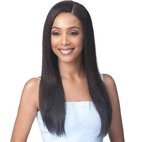 Bobbi Boss 100% Human Hair Lace Wigs NATURAL Bobbi Boss 100% Virgin Remy Human Hair 13X4 Lace Front Wig - MHLF508 NATURAL STRAIGHT 24