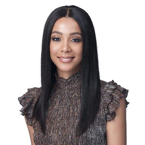 Bobbi Boss 100% Human Hair Lace Wigs NATURAL Bobbi Boss 100% Virgin Remy Human Hair 13X4 Lace Front Wig - MHLF527 JAYNE