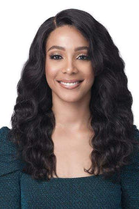 Bobbi Boss 100% Human Hair Lace Wigs NATURAL Bobbi Boss 100% Virgin Remy Human Hair 13X4 Lace Front Wig - MHLF528 NATALIE