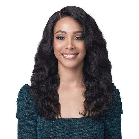 Bobbi Boss 100% Human Hair Lace Wigs NATURAL Bobbi Boss 100% Virgin Remy Human Hair 13X4 Lace Front Wig - MHLF528 NATALIE