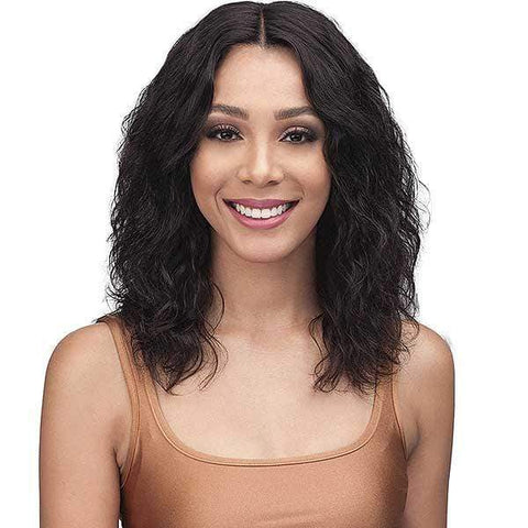 Bobbi Boss 100% Human Hair Lace Wigs NATURAL Bobbi Boss 100% Virgin Remy Human Hair 13X4 Swiss Lace Front Wig - MHLF310 NISA