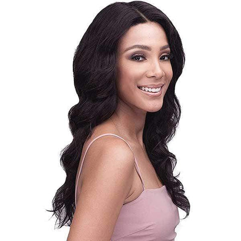 Bobbi Boss 100% Human Hair Lace Wigs NATURAL Bobbi Boss 100% Virgin Remy Human Hair 13X4 Swiss Lace Front Wig - MHLF312 AMINA