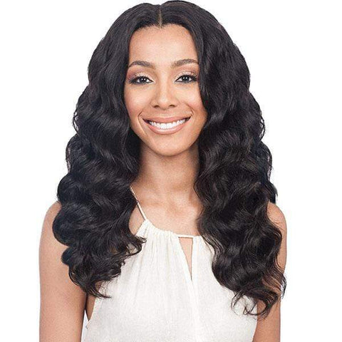 Bobbi Boss 100% Human Hair Lace Wigs NATURAL Bobbi Boss Devotions Limited 100% Virgin Remi Human Hair Full Lace Wig - MHDVL01 LOOSE WAVE