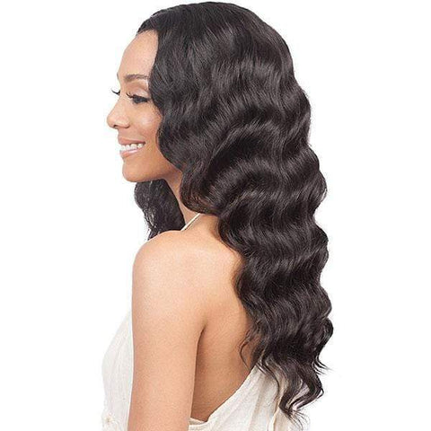 Bobbi Boss 100% Human Hair Lace Wigs NATURAL Bobbi Boss Devotions Limited 100% Virgin Remi Human Hair Full Lace Wig - MHDVL01 LOOSE WAVE