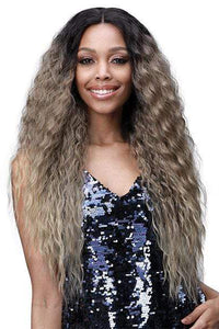 Bobbi Boss Deep Part Lace Wigs Bobbi Boss Premium Synthetic Swiss Lace Front Wig - MLF384 LYRICA