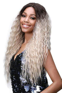 Bobbi Boss Deep Part Lace Wigs Bobbi Boss Premium Synthetic Swiss Lace Front Wig - MLF384 LYRICA