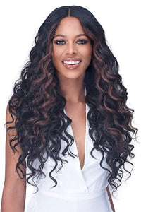 Bobbi Boss Deep Part Lace Wigs Bobbi Boss Super Laid Flat Deep Part Lace Wig - MLF765 CALANTHA