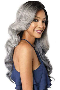 Bobbi Boss Deep Part Lace Wigs Bobbi Boss Swiss Lace Front Wig Deep Part Lace Wigs - MLF192 NURU - Unbeatable