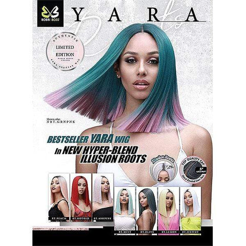 Bobbi Boss Deep Part Lace Wigs Bobbi Boss Synthetic 5 inch Deep Part Lace Front Wig - MLF136RTS YARA ROOTS LIMITED - Clearance