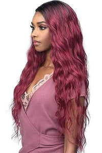 Bobbi Boss Deep Part Lace Wigs Bobbi Boss Synthetic 5 inch Deep Part Swiss Lace Front Wig - MLF403 LISA