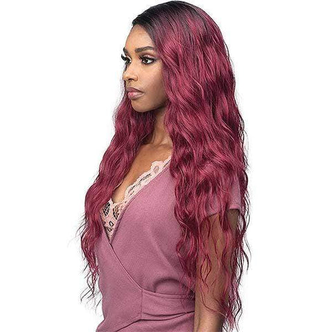 Bobbi Boss Deep Part Lace Wigs Bobbi Boss Synthetic 5 inch Deep Part Swiss Lace Front Wig - MLF403 LISA