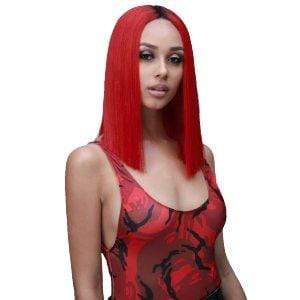 Bobbi Boss Deep Part Lace Wigs RT.HOT RED Bobbi Boss Synthetic 5 inch Deep Part Lace Front Wig - MLF136RTS YARA ROOTS LIMITED - Clearance