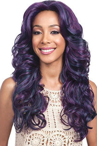 Bobbi Boss Ear-To-Ear Lace Wigs Bobbi Boss Lace Front Wig  - MLF199 BLACK PEARL - Clearance