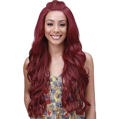 Bobbi Boss Ear-To-Ear Lace Wigs Bobbi Boss Premium Synthetic Unique Part Lace Front Wig - MLF372 ELLYN