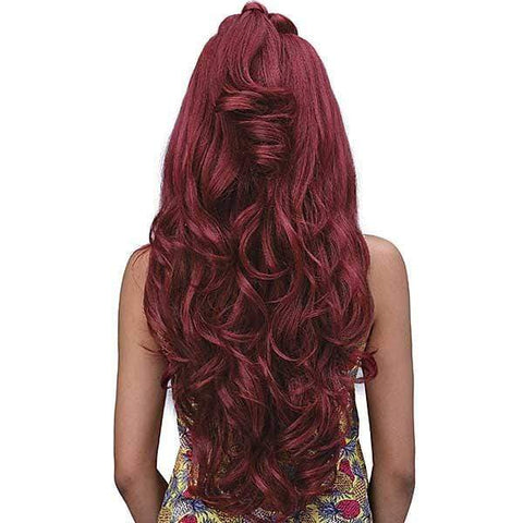 Bobbi Boss Ear-To-Ear Lace Wigs Bobbi Boss Premium Synthetic Unique Part Lace Front Wig - MLF372 ELLYN