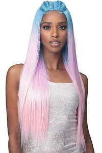 Bobbi Boss Ear-To-Ear Lace Wigs Bobbi Boss Premium Synthetic Unique Part Lace Front Wig - MLF374 KINSLEY