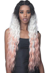 Bobbi Boss Ear-To-Ear Lace Wigs Bobbi Boss Premium Synthetic Unique Part Lace Front Wig - MLF375 SYDNEY