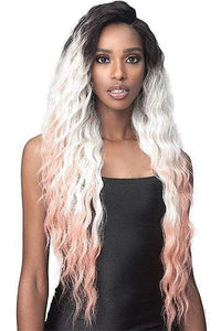 Bobbi Boss Ear-To-Ear Lace Wigs Bobbi Boss Premium Synthetic Unique Part Lace Front Wig - MLF375 SYDNEY