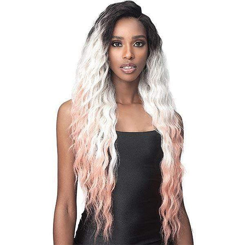 Bobbi Boss Ear-To-Ear Lace Wigs Bobbi Boss Premium Synthetic Unique Part Lace Front Wig - MLF375 SYDNEY
