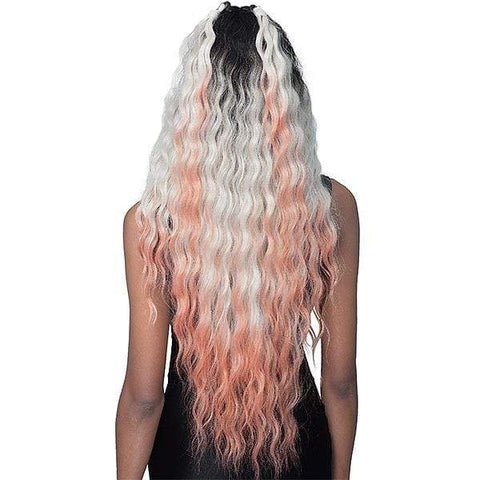 Bobbi Boss Ear-To-Ear Lace Wigs Bobbi Boss Premium Synthetic Unique Part Lace Front Wig - MLF375 SYDNEY