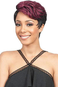 Bobbi Boss Ear-To-Ear Lace Wigs Bobbi Boss Synthetic Swiss Lace Front Wig - MLF358 CARICIA - Clearance