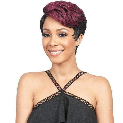 Bobbi Boss Ear-To-Ear Lace Wigs Bobbi Boss Synthetic Swiss Lace Front Wig - MLF358 CARICIA - Clearance