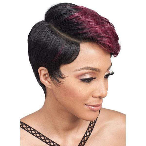 Bobbi Boss Ear-To-Ear Lace Wigs Bobbi Boss Synthetic Swiss Lace Front Wig - MLF358 CARICIA - Clearance