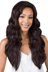 Bobbi Boss Free Part Lace Wigs Bobbi Boss Synthetic Swiss Lace Wig - MLF380 EMERALD - (C)