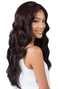 Bobbi Boss Free Part Lace Wigs Bobbi Boss Synthetic Swiss Lace Wig - MLF380 EMERALD - (C)