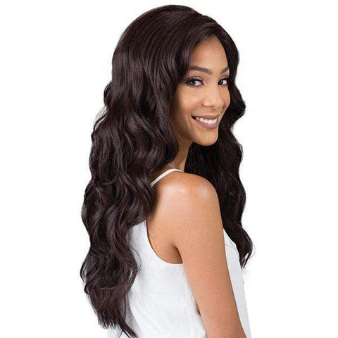 Bobbi Boss Free Part Lace Wigs Bobbi Boss Synthetic Swiss Lace Wig - MLF380 EMERALD - (C)