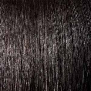 Bobbi Boss Frontal Lace Wigs 1B - OFF BLACK Bobbi Boss Curly Edges Synthetic Deep Part Lace Wig - MLF712 NERIAH