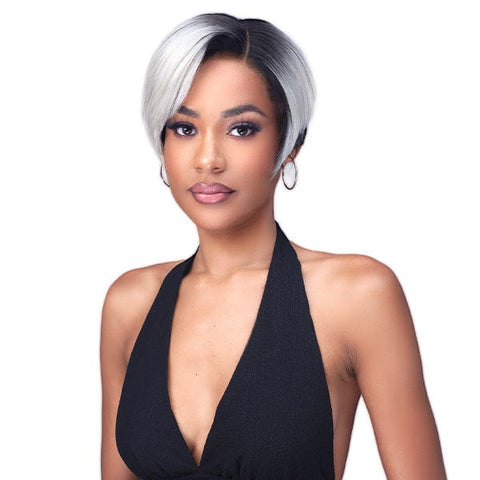 Bobbi Boss Frontal Lace Wigs Bobbi Boss Glueless Synthetic 13x4 HD Lace Wig - MLF446 LEXIE