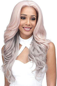 Bobbi Boss Frontal Lace Wigs Bobbi Boss Synthetic 13x4 Hand-Tied Swiss Lace Front Wig - MLF330 TARAJI