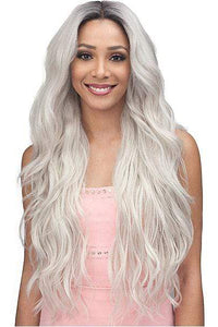 Bobbi Boss Frontal Lace Wigs Bobbi Boss Synthetic 13x4 Hand-Tied Swiss Lace Front Wig - MLF332 VALERIA