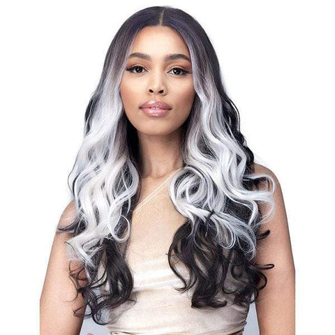 Bobbi Boss Frontal Lace Wigs Bobbi Boss Synthetic Glueless 13x7 Deep Lace Wig - MLF603 DOMICIA