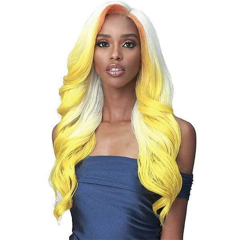Bobbi Boss Frontal Lace Wigs Bobbi Boss Synthetic Hair 13x7 Glueless Frontal Lace Wig - MLF451 JACINTHA