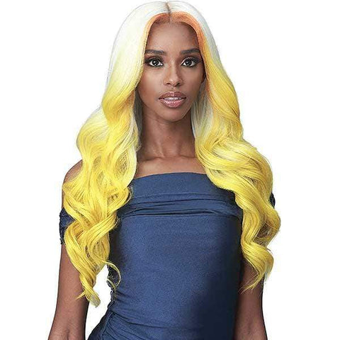 Bobbi Boss Frontal Lace Wigs Bobbi Boss Synthetic Hair 13x7 Glueless Frontal Lace Wig - MLF451 JACINTHA