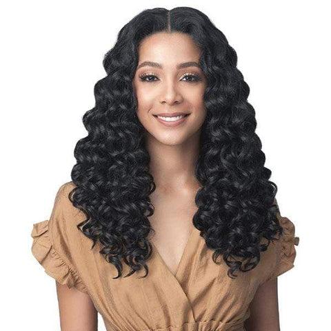Bobbi Boss Frontal Lace Wigs Bobbi Boss Synthetic Hair 13x7 Glueless Frontal Lace Wig - MLF459 LOURDES - Clearance