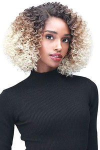 Bobbi Boss Frontal Lace Wigs Bobbi Boss Synthetic Hair HD Front Lace Wig - MLF490 NINIAN - Clearance
