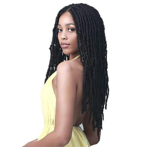 Bobbi Boss Frontal Lace Wigs Bobbi Boss Synthetic Hair Lace Front Wig - MLF618 NU LOCS 24 - Clearance