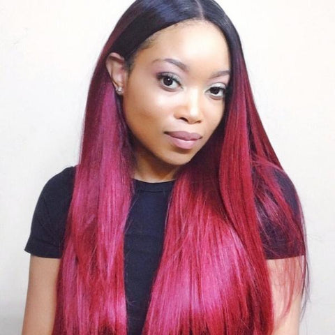 Bobbi Boss Frontal Lace Wigs Bobbi Boss Synthetic Swiss 13x4 Frontal Lace Front Wig - MLF227 SHELBY