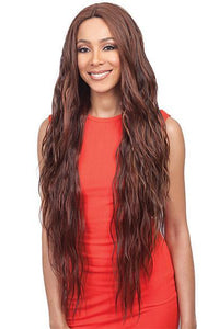 Bobbi Boss Frontal Lace Wigs Bobbi Boss Synthetic Swiss Lace Front Wig - MLF355 ISLA